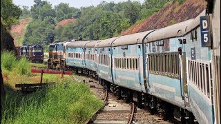 THIVIM Departure | 12052 MADGAON JAN SHATABDI EXPRESS - Indian Railways !!