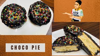 Choco Pie Recipe Without Condensed Milk| Easy and Eggless Choco Pie Cake Recipe