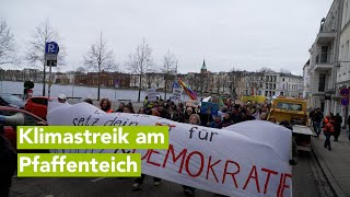 Klimastreik in Schwerin als Zeichen vor den Bundestageswahlen