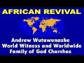 Apostle Andrew Wutawunashe- in Cape town SA