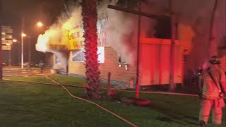 Fire damages business in Ocala