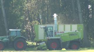 jennissen claas jaguar 890 green eye grashakselen (Grasssilage) 2015 #trotsopdeboeren