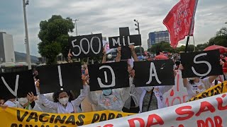 Brazil passes grim milestone of 500,000 Covid-19 deaths