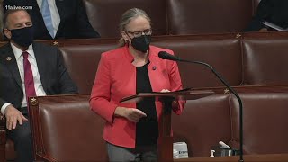 Trump impeachment hearing speech by Georgia Rep. Carolyn Bourdeaux