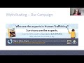 human trafficking lunch and learn livestream