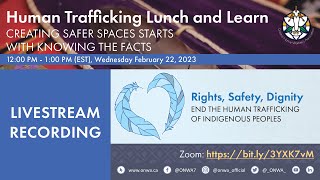 Human Trafficking Lunch and Learn | Livestream