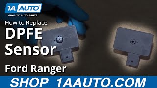 How to Replace EGR Pressure Feedback Sensor DPFE 01-02 Ford Ranger V6 4.0L