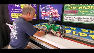 Banner Heat Welder an OVERSIZED Banner Bigger Than the Table HANGOVER