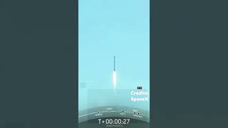 Falcon 9 by SpaceX launches Transporter 6 #shorts #viral
