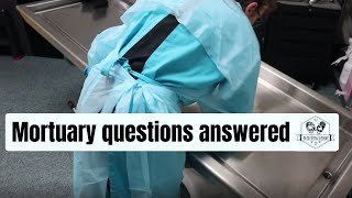 After-death care in the mortuary