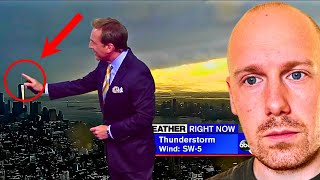 Weatherman Sees Something Terrifying on Live TV...