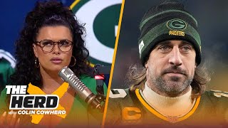 Aaron Rodgers seeking a $50M/year contract from Packers, talks Jimmy G — Joy | NFL | THE HERD