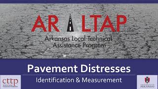 Pavement Distresses - Identification & Measurement