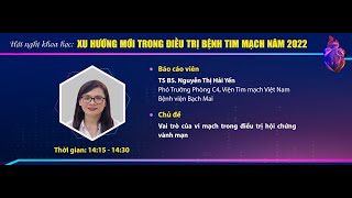 Bài 4: Vai trò của vi mạch trong điều trị hội chứng vành mạn _ TS BS. Nguyễn Thị Hải Yến