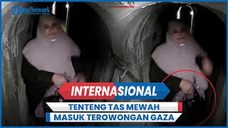 Detik-detik Istri Yahya Sinwar Tenteng Tas Mewah Rp 495 Juta Masuk Terowongan Gaza