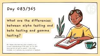 What are the differences between alpha testing and beta testing and gamma testing?