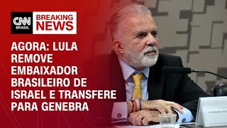 Agora: Lula remove embaixador brasileiro de Israel | CNN NOVO DIA