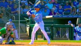 Bobby Witt Jr Slow Motion Baseball Swing Home Run Hitting Mechanics