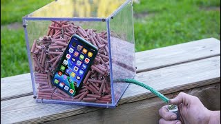 Explosive Firecracker Box vs iPhone 11 Pro! What Happens?