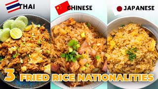 3 Fried Rice Nationalities | Thai, Chinese, Japanese Fried Rice | Marion's Kitchen