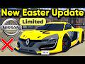 *NEW* LIMITED CAR + NISSAN REMOVED IN THE NEW GREENVILLE EASTER UPDATE!