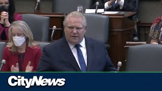 Ford government grilled over healthcare crisis