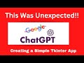 Creating a Simple Python Tkinter App with ChatGPT: Introduction