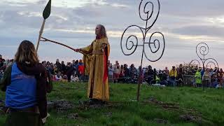 The lighting of the Bealtaine Fire on the Hill of Uisneach is one of Ireland’s oldest traditions