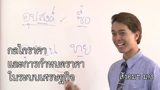 สังคมฯ ม. 3 กลไกราคาและการกำหนดราคาในระบบเศรษฐกิจ ครูปรินทร์ ทองเผือก