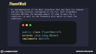 org openqa selenium support uiFluentWait with example