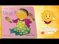 What Can I Hear? | Reading Books for Kids