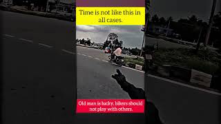 Highway పై Bikers ఇలా జలక్క్ ఇస్తె ఎలా,man scared on highway# viral#trend#trending#short# shortfeed#