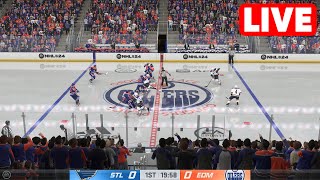NHL LIVE🔴 St. Louis Blues vs Edmonton Oilers - 28th February 2024 | NHL Full Match - NHL 24