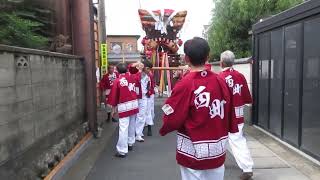 2024 10 27 木津川市 西町太鼓台④