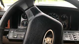 1991 Jaguar XJ6 Driving Video.