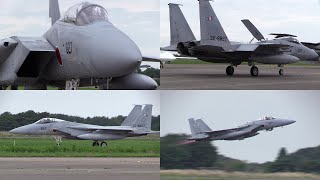 23/09/17 八戸航空基地祭2023 外来機帰投 203SQ F-15J Eagle Departure at JMSDF Hachinohe AB Air Show