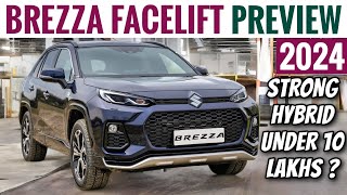 Maruti Brezza Facelift 2024 Review - New Legend! | New Brezza Facelift 2025 | New Brezza 2024 Model