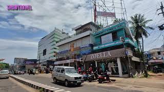 Trivandrum City- Killipalam to  Attakulangara Busy Road with many Shops