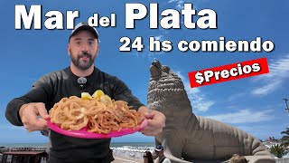 One day EATING in MAR del PLATA $ Prices ⛱️🩴