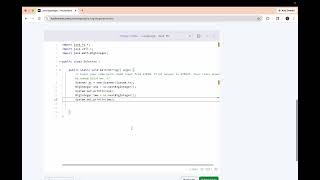 Hackerrank Java BigInteger