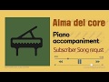 Alma del core piano accompanimant(karaoke) - Antonio caldara (G Major)