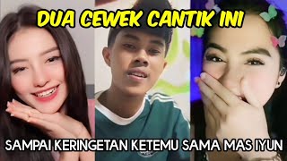 Dua Cewek cantik ini sampai keringetan ketemu sama masiyun. @Vkhiburan