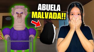 MI ABUELA GRUÑONA QUIERE SUS GALLETAS!!🍪😱ESCAPA DE ELLA EN ROBLOX| Regina MH