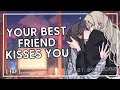 your best friend kisses you [friends to lovers] [slow burn] [sapphic] [f4f]