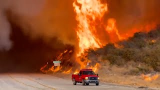 New wildfires threaten homes north of Los Angeles  | VOA News