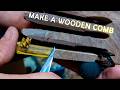 HOW TO MAKE A WOODEN COMB|WOODCARVING A PIECE OF ART COMB|ARTISTIC COMB DIY |WOODCARVING A face