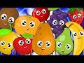 Ten Little Fruits Jumping On The Bed | Fruits Song Fro Kids | Learn Fruit | Nursery Rhymes