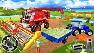 Modern Tractor Farming Simulator - Combine Harvester Driving Game | Android Gameplay