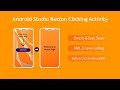 Button click to go next screen in Android Studio || XML & JAVA coding || Easy Steps