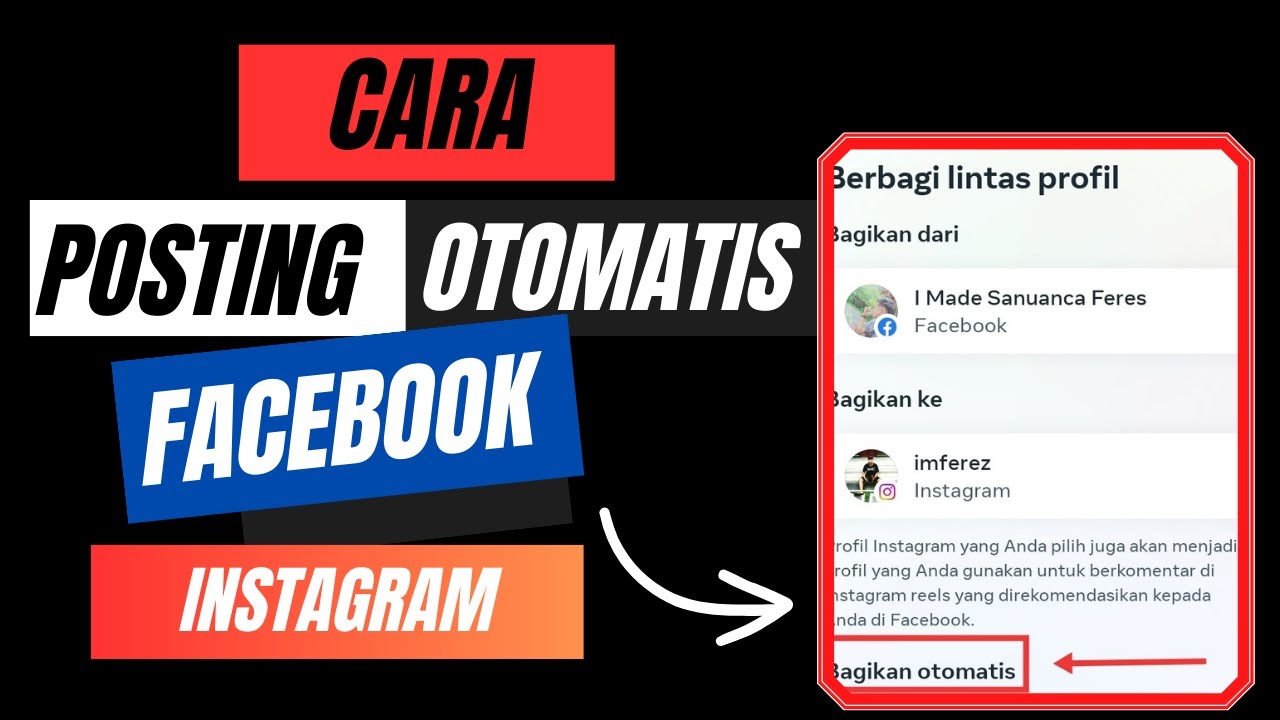 Cara Posting Otomatis Dari Facebook Ke Instagram Di Android - YouTube